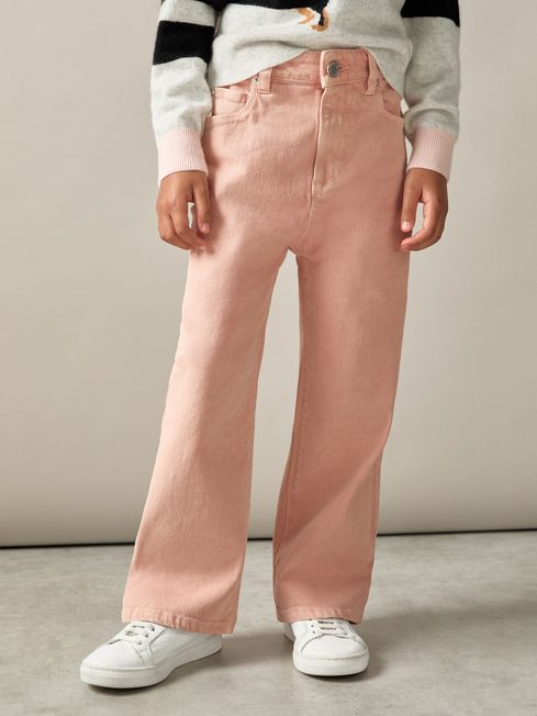 Reiss Pink Sky 4-9 yrs Wide-Leg Jeans