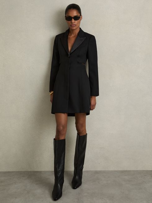 Kitten heel booties leather deals