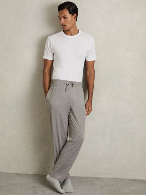 Grey jersey joggers 2025