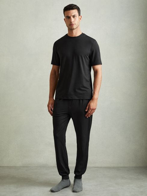Tapered jersey joggers new arrivals