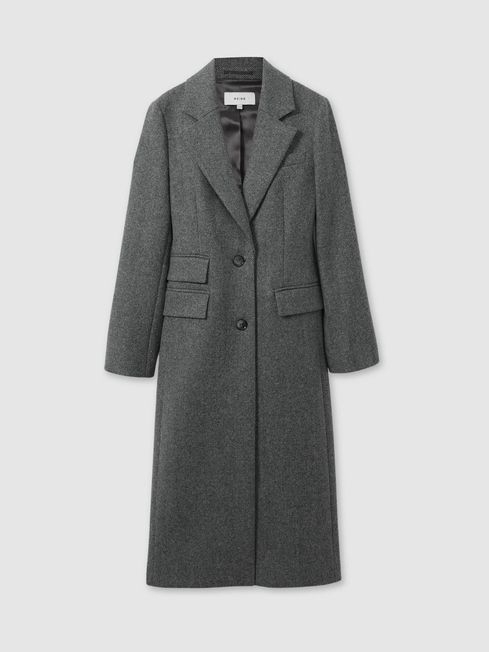 Coat wool blend new arrivals