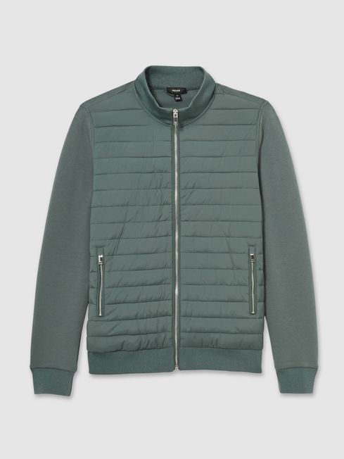 Reiss freddie hybrid quilted jacket 2025