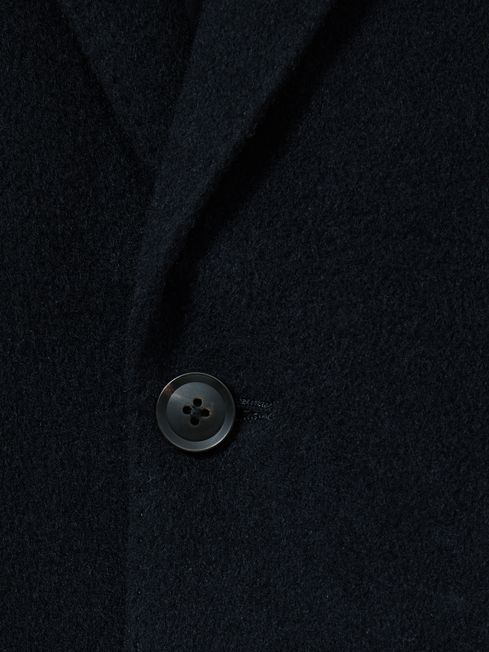 Reiss Navy Malpensa Atelier Single-Breasted Suit Jacket