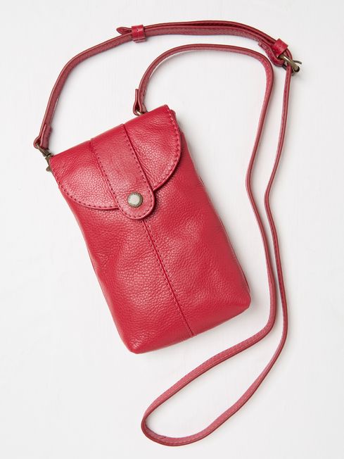 Red Clara Phone Bag