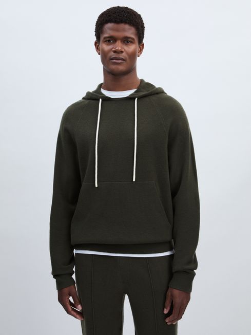 Paige Donaldson Drawstring Knitted Hoodie