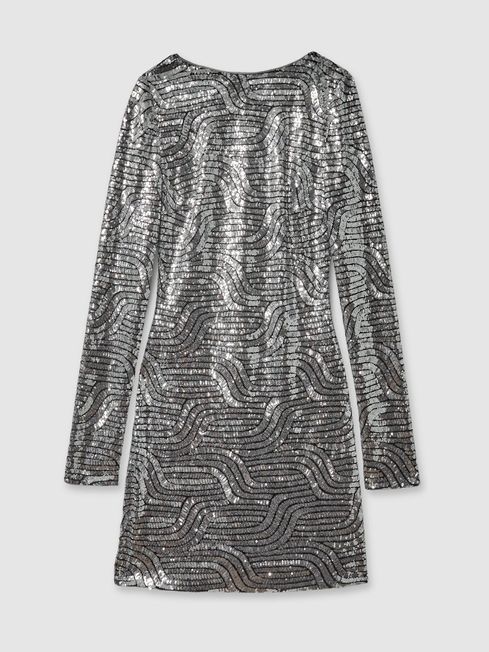 Halston Sequin Mini Dress