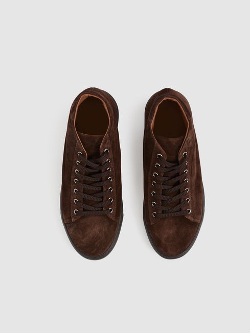 Harrys London Suede High-Top Trainers