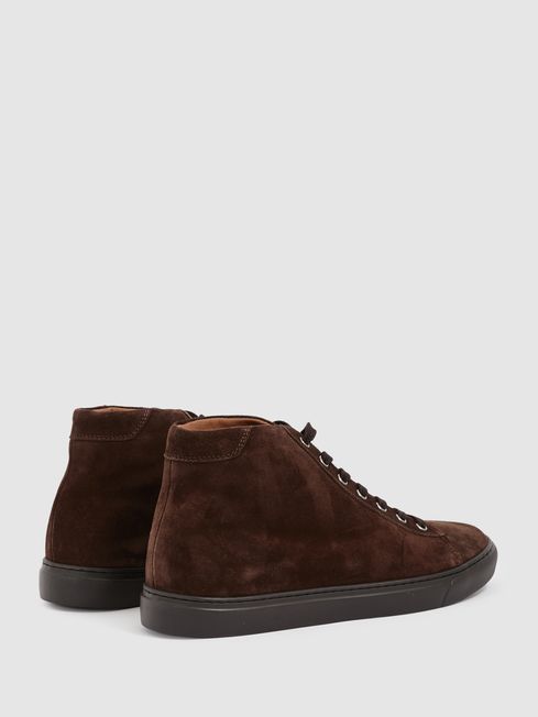 Harrys London Suede High-Top Trainers