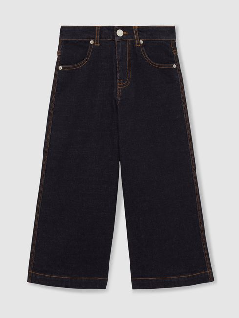 Reiss Indigo Myrtle Wide Leg Jeans