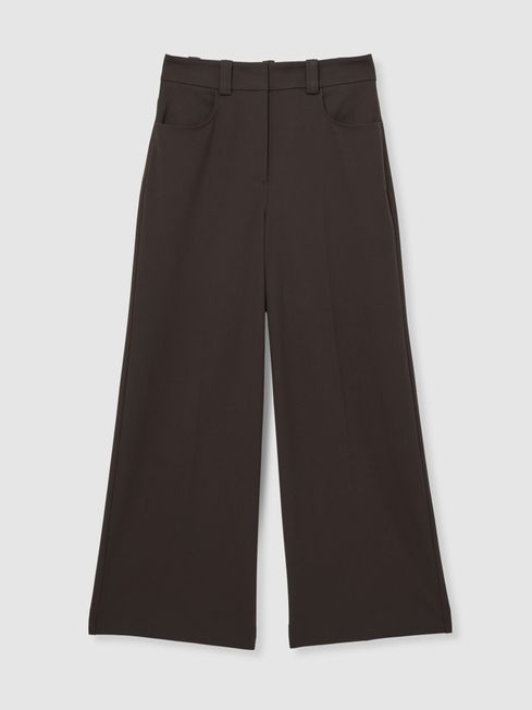 White culotte trousers on sale