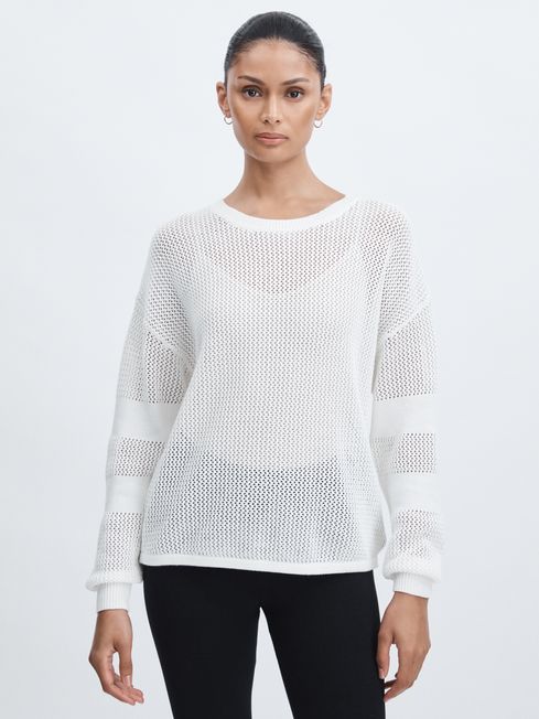 The Upside Fenway Sebastian Knit Crew Natural M