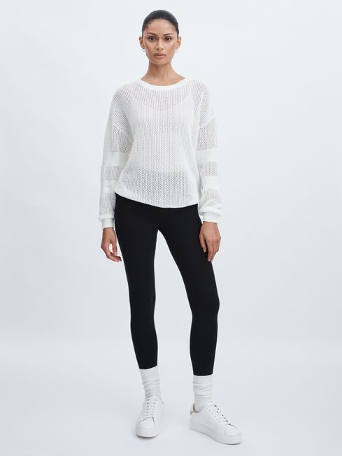 The Upside Natural The Upside 100% Organic Cotton Open Knit Jumper