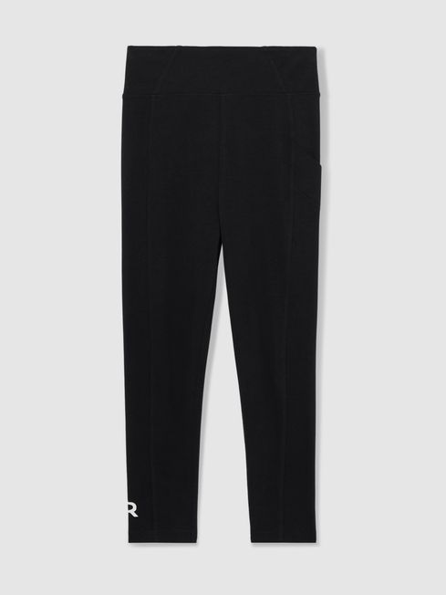 Reiss Black Kristen Leggings