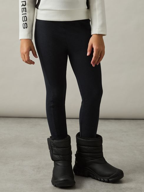 Reiss Black Kristen Leggings