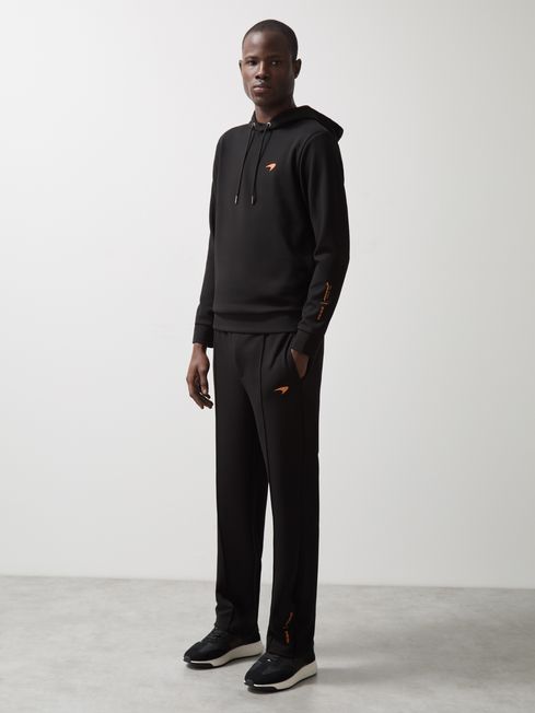 Reiss Black Borough McLaren F1 Team Interlock Joggers