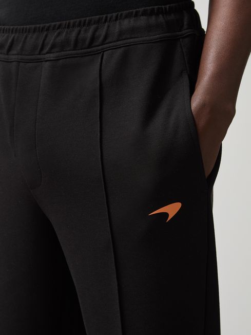 Reiss Black Borough McLaren F1 Team Interlock Joggers