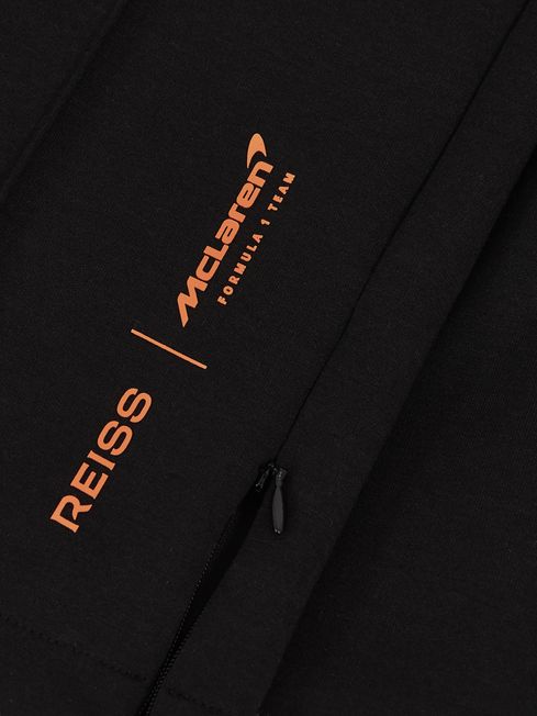 Reiss Black Borough McLaren F1 Team Interlock Joggers