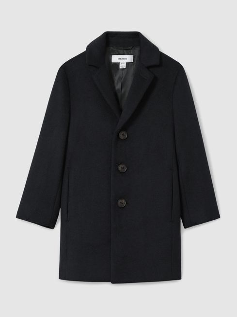 Reiss Gable Single Breasted Overcoat REISS Rest of Europe