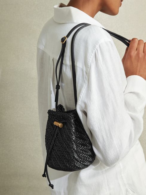 Reiss bucket bag on sale
