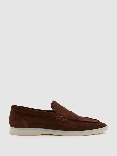Reiss suede shoes hot sale