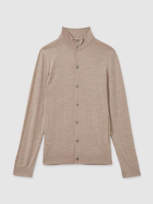 Funnel neck cardigan discount