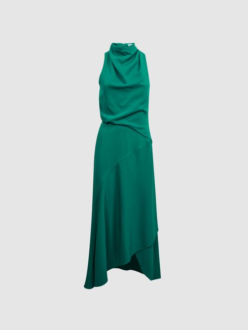 Reiss emerald green sales dress
