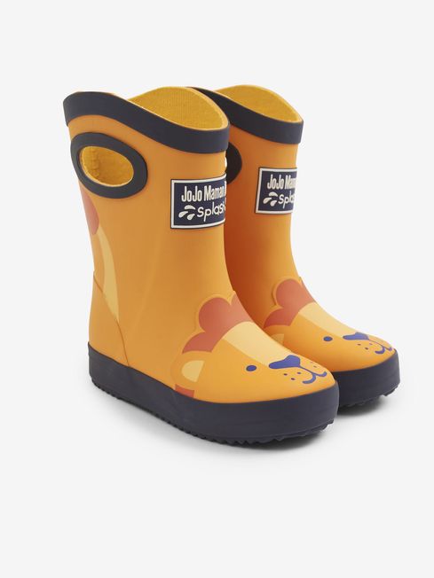 Buy JoJo Maman B b Lion Wellies with Handle from the JoJo Maman
