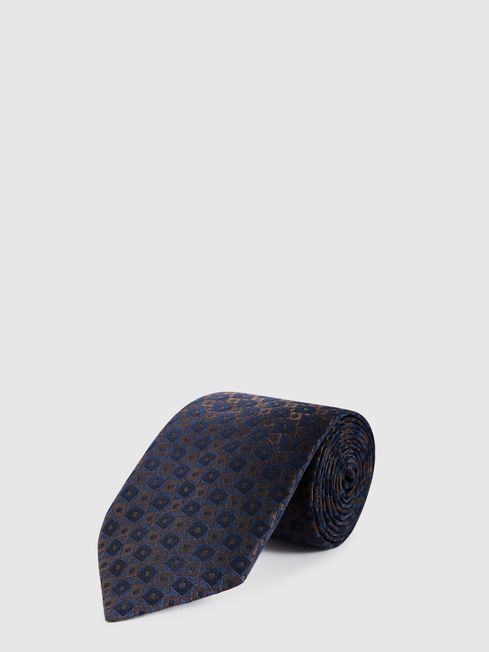 Louis Vuitton Pattern Print Tie