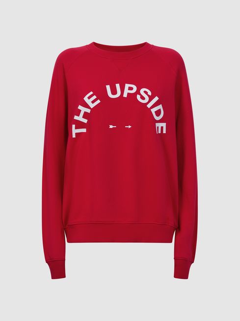 Reiss Newport The Upside Crew Neck Jumper REISS