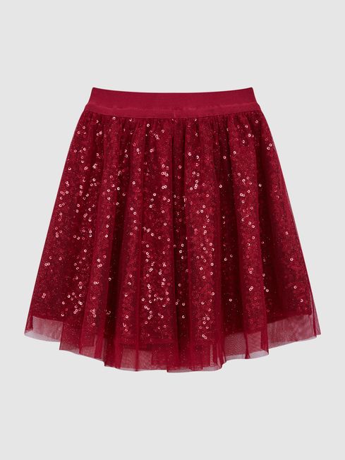 Short sequin skirt sales