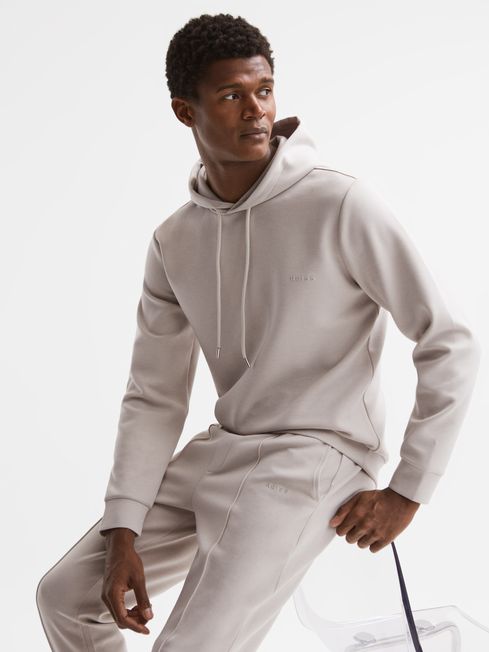 Reiss grey hoodie sales