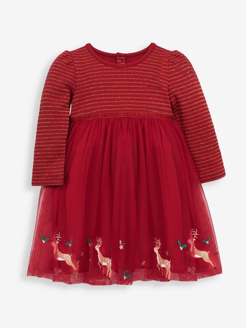Buy JoJo Maman Bébé Red Tartan Party Dress from Next USA