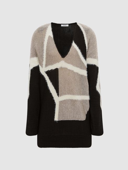 Reiss metallic jumper deals