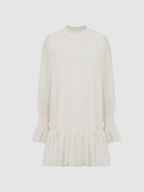 Reiss Esme Shift Mini Dress | REISS Rest of Europe