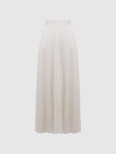 Occasion Maxi Skirt in Ivory