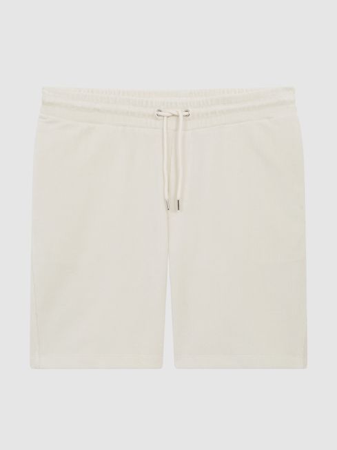 Reiss white shorts best sale