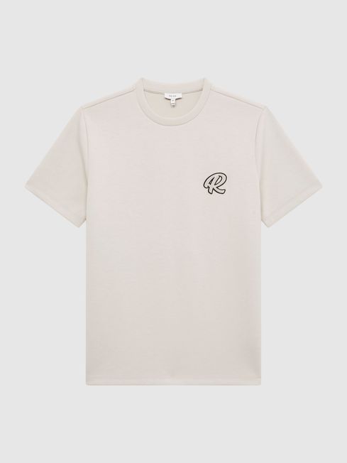 Reiss Bradley R Short Sleeve Logo Jersey T Shirt REISS