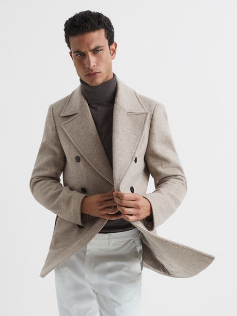 Reiss peacoat top