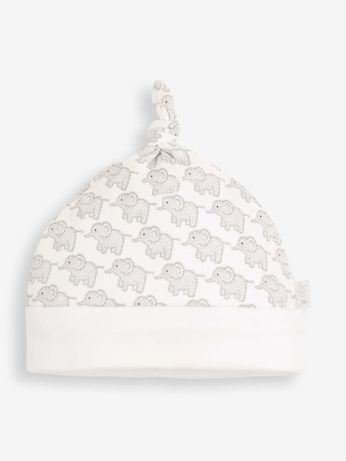 JoJo Maman Bébé Grey Little Elephant Baby Hat