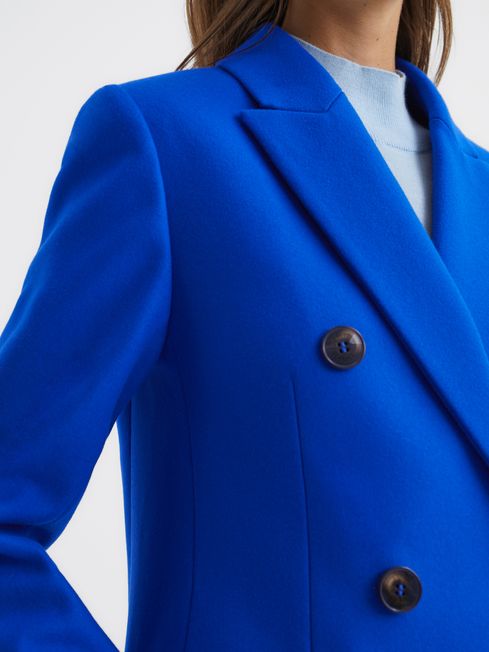 Reiss Darla Longline Double Breasted Formal Coat | REISS USA