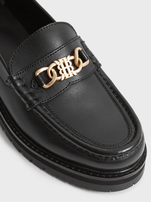 Reiss Charlotte Leather Loafers | REISS USA