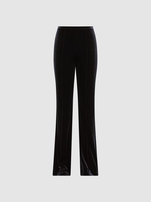 Crushed Velvet Coord Wide Leg Trousers  Nasty Gal