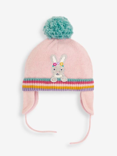 JoJo Maman Bébé Pink Bunny Hat