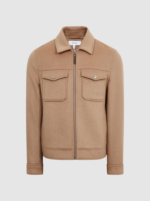 Trucker jacket hotsell wool