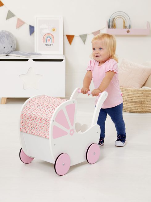 Baby store wooden pram