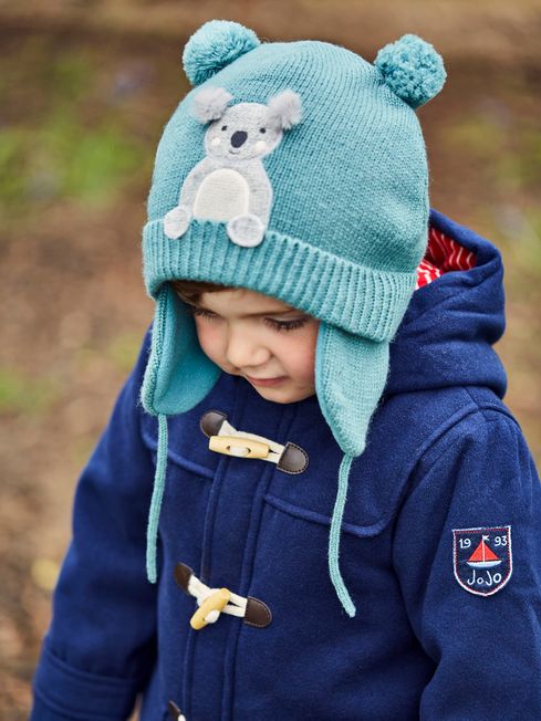 JoJo Maman Bébé Blue Koala Hat