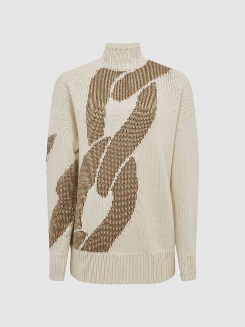 Reiss shop metallic jumper
