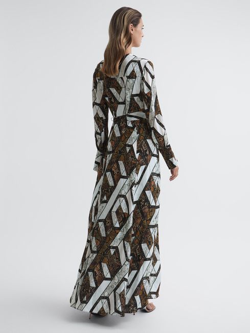 Reiss outlet snakeskin dress