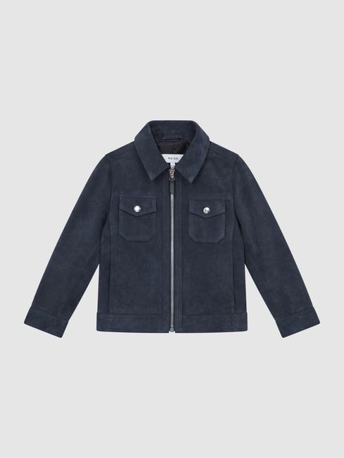 Reiss pyke suede jacket hotsell