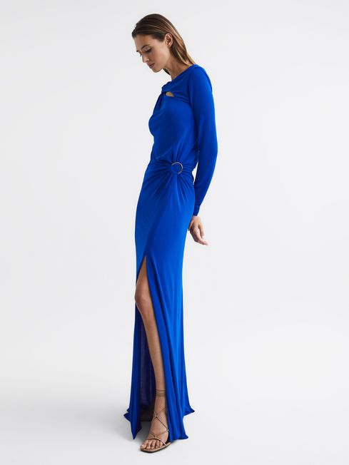 Reiss renata hot sale dress blue